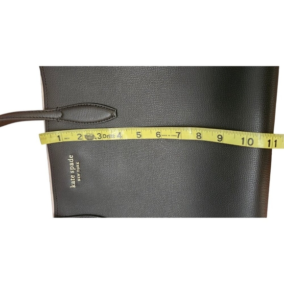 New Kate Spade All Day Large Tote Leather Black Multi - Picture 15 of 16
